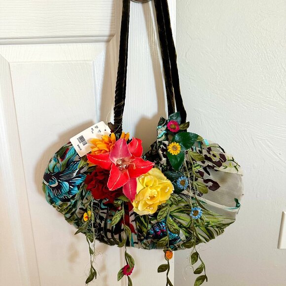 New/Never used Mary Frances Purse with matching Scarf - Picture 1 of 10